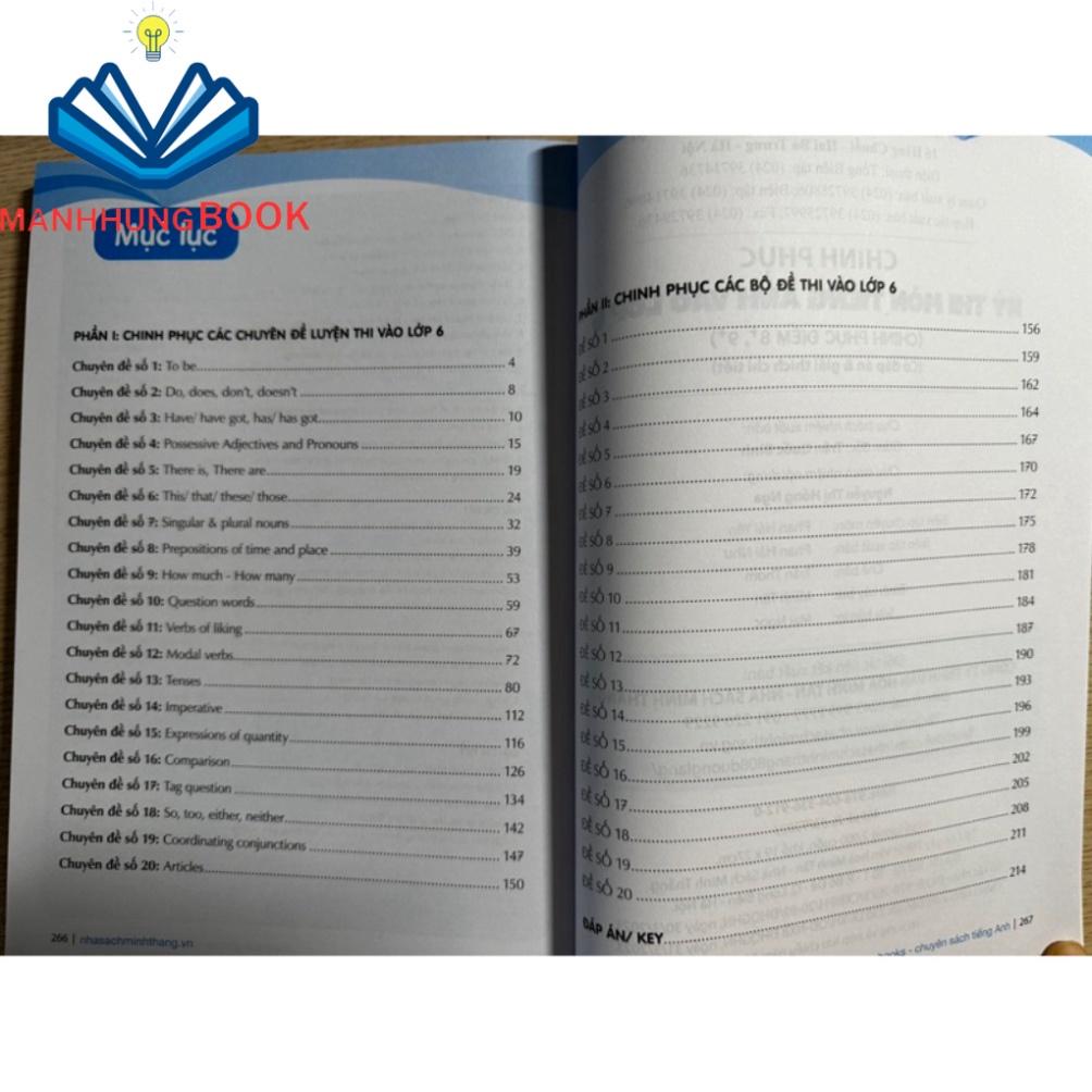 Sách - Chinh phục kỳ thi môn Tiếng Anh vào lớp 6