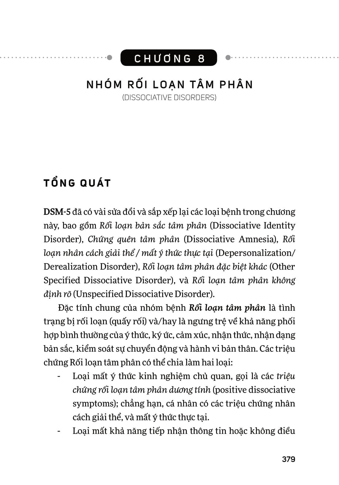 Hướng Dẫn Chẩn Đoán Tâm Lý Tâm Thần Theo DSM-5