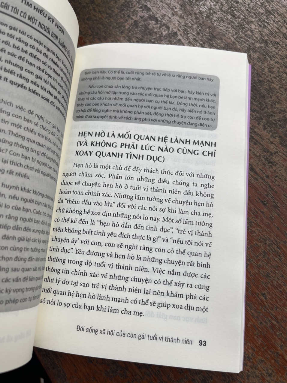NUÔI DẠY CON GÁI VỊ THÀNH NIÊN - Marissa Garcia Soria –Thanh Mai dịch - Thái Hà - NXB Lao Động