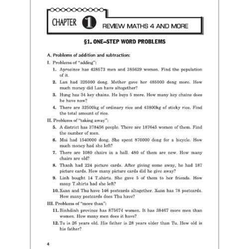Sách-Toán Đố Lớp 5 - Word Problems Primary Maths 5 + HA