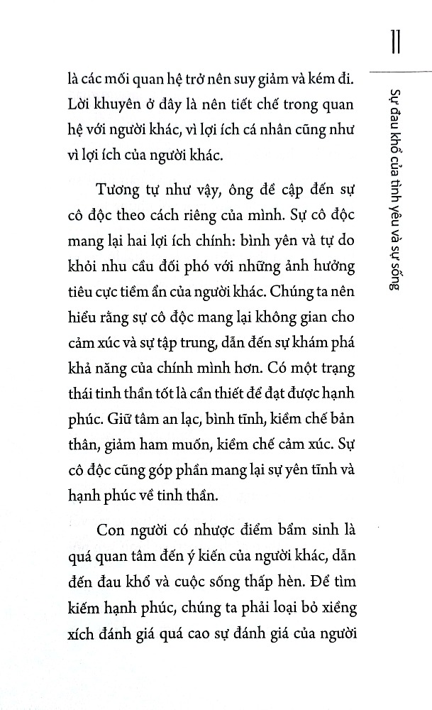 Sự Đau Khổ Của Tình Yêu Và Sự Sống (Sbooks)