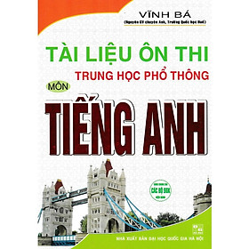 Sách - Tài Liệu Ôn Thi THPT Môn Tiếng Anh - Hồng Ân