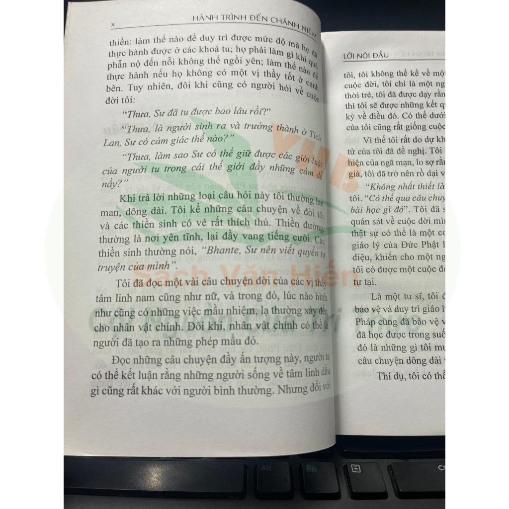 Sách - Hành Trình Đến Chánh Niệm - Văn Thành Book