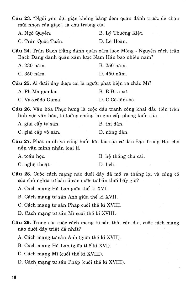 Luyện Thi Trung Học Phổ Thông Quốc Gia 2019 - Khoa Học Xã Hội