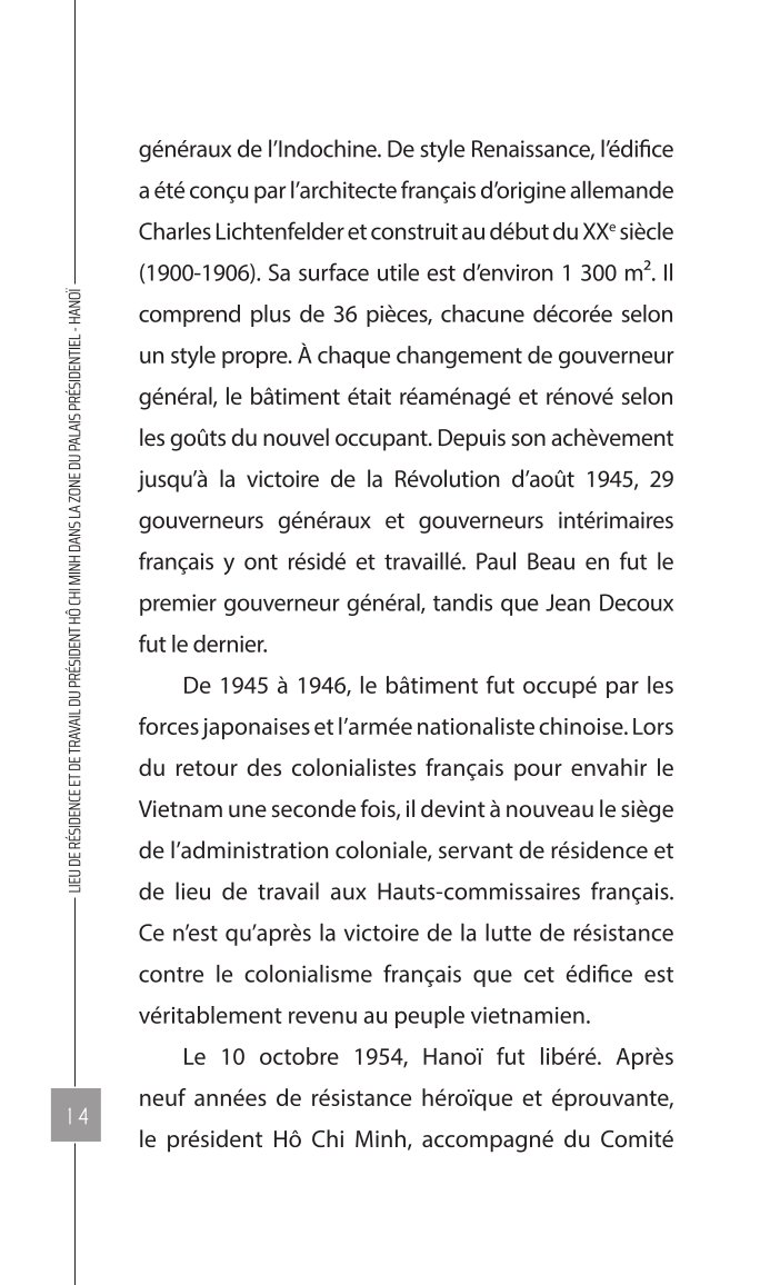 Lieu de residence et de travail du pesident Ho Chi Minh dans la zone du palais presidentiel - Hà Nội