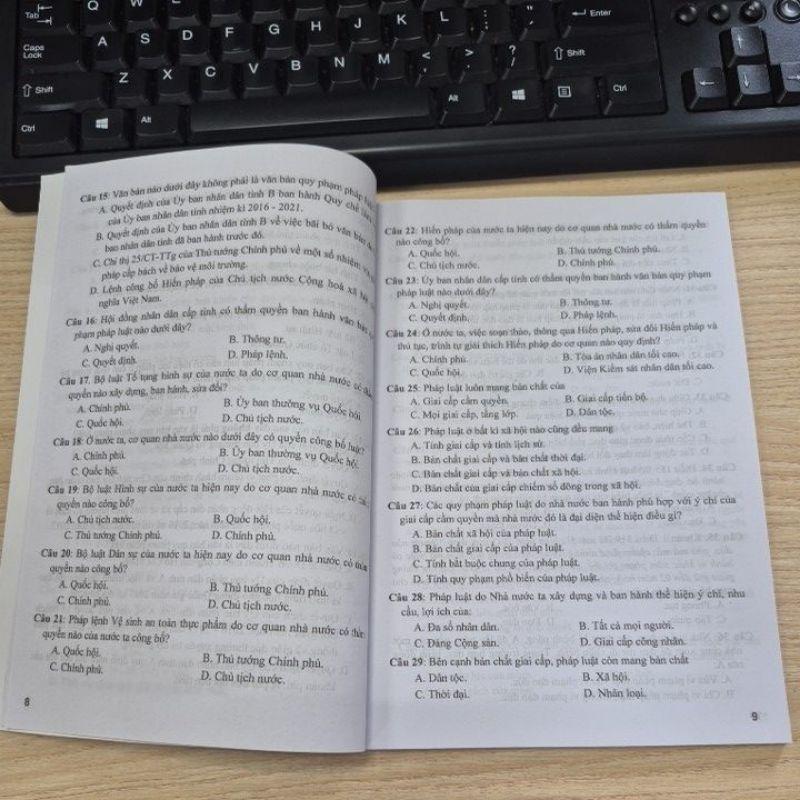 Sách - Câu Hỏi Và Bài Tập Trắc Nghiệm Giáo Dục Công Dân - Luyện Thi THPT Quốc Gia - Hồng Ân