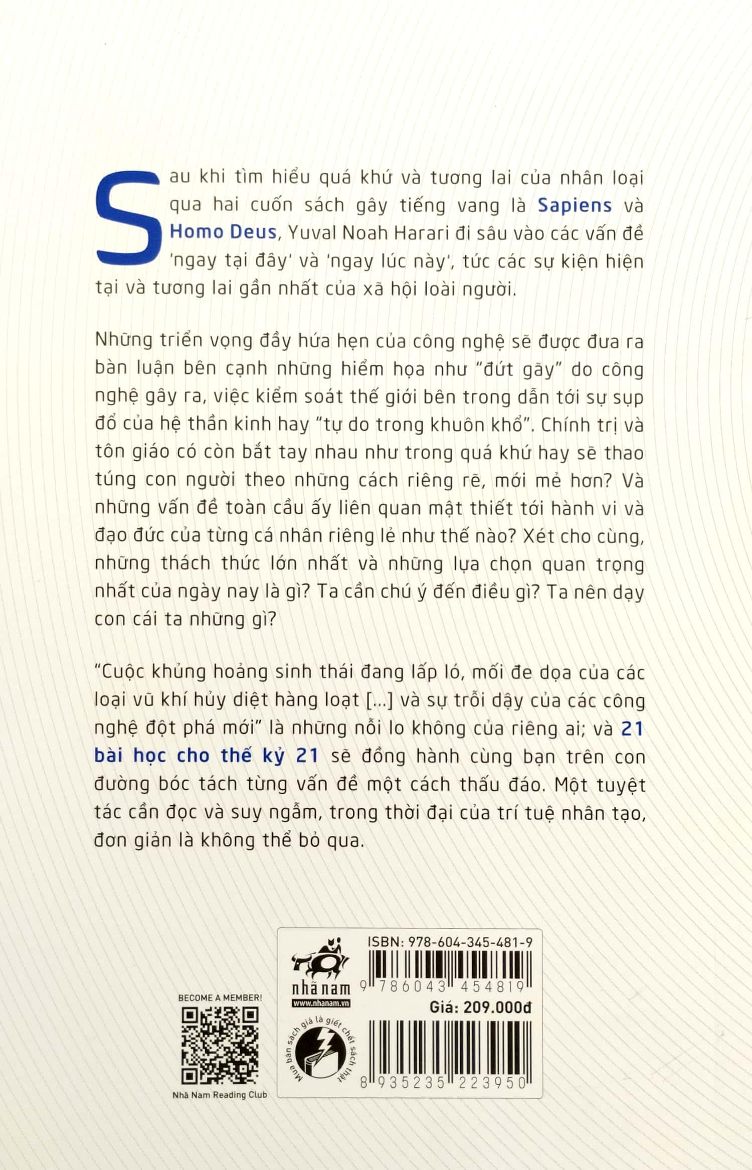 21 Bài Học Cho Thế Kỷ 21