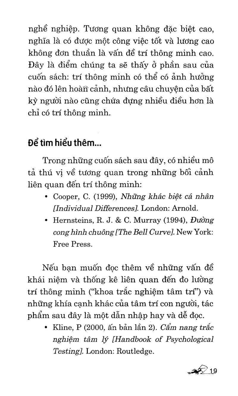 Dẫn Luận Về Trí Thông Minh