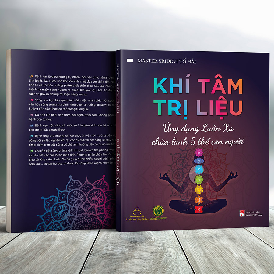 Khí Tâm Trị Liệu - Ứng Dụng Luân Xa Chữa Lành 5 Thể Con Người