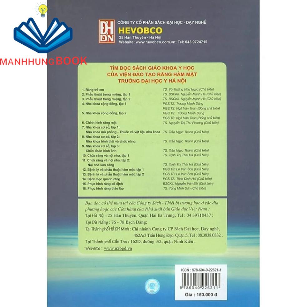 Sách - Phục Hình Răng Tháo Lắp (Dùng cho sinh viên Răng Hàm Mặt)