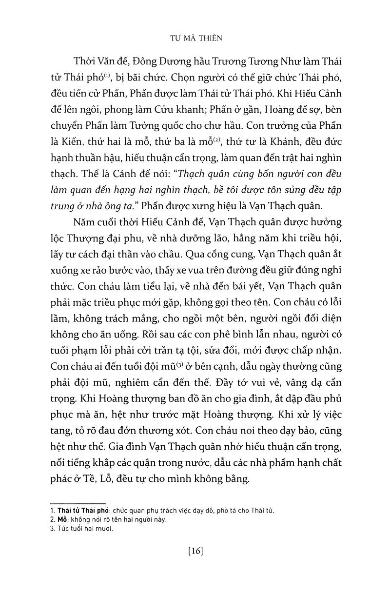 Sử Ký Liệt Truyện (Quyển Hạ)