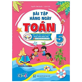 Sách - Bài tập hàng ngày toán 5 - tập 2 ( Cánh diều )