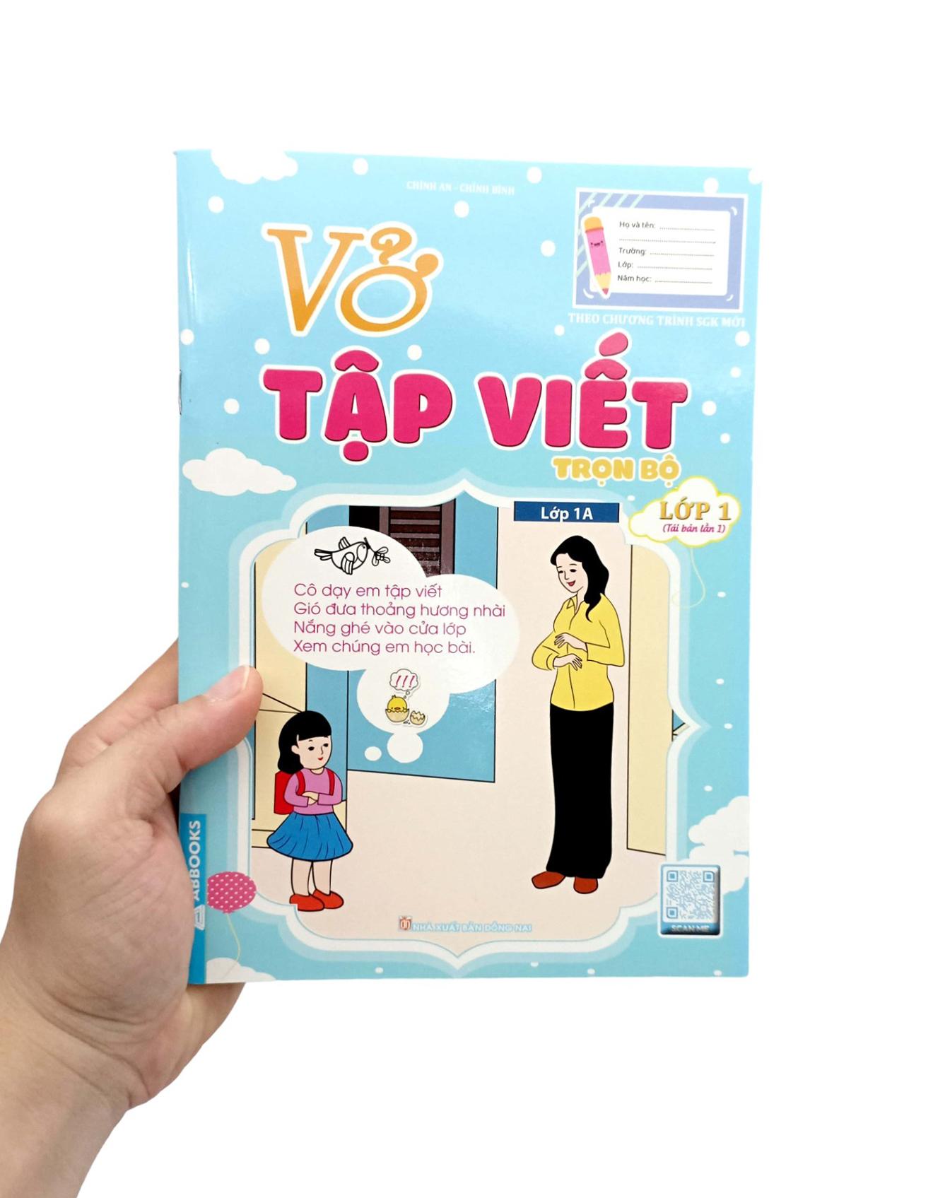 Vở Tập Viết Lớp 1 Trọn Bộ - Theo Chương Trình SGK Mới