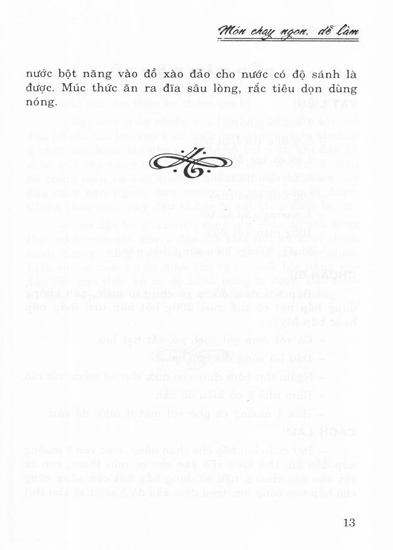 Món Chay Ngon, Dễ Làm (Tái Bản 2014)