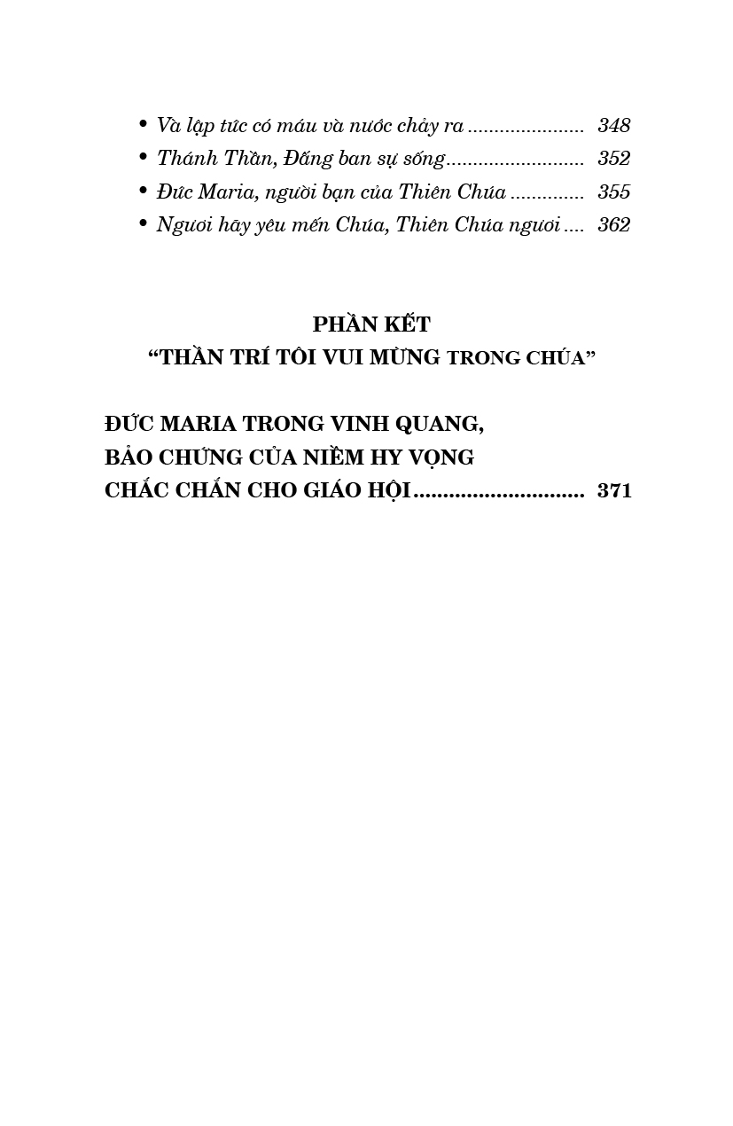 ĐỨC MARIA - TẤM GƯƠNG CHO GIÁO HỘI