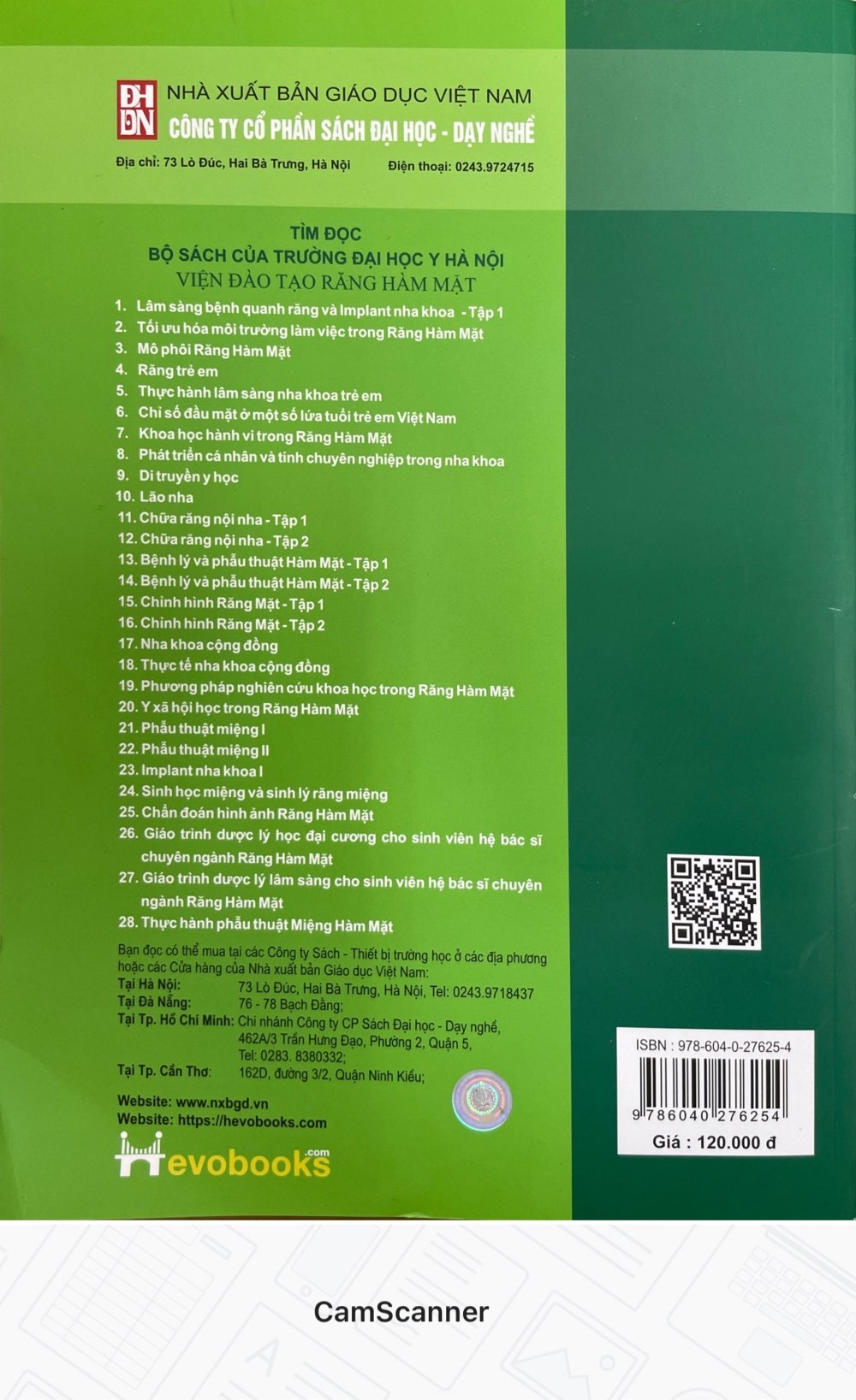 Nha Khoa Cộng Đồng - Sách dùng cho sinh viên Răng Hàm Mặt