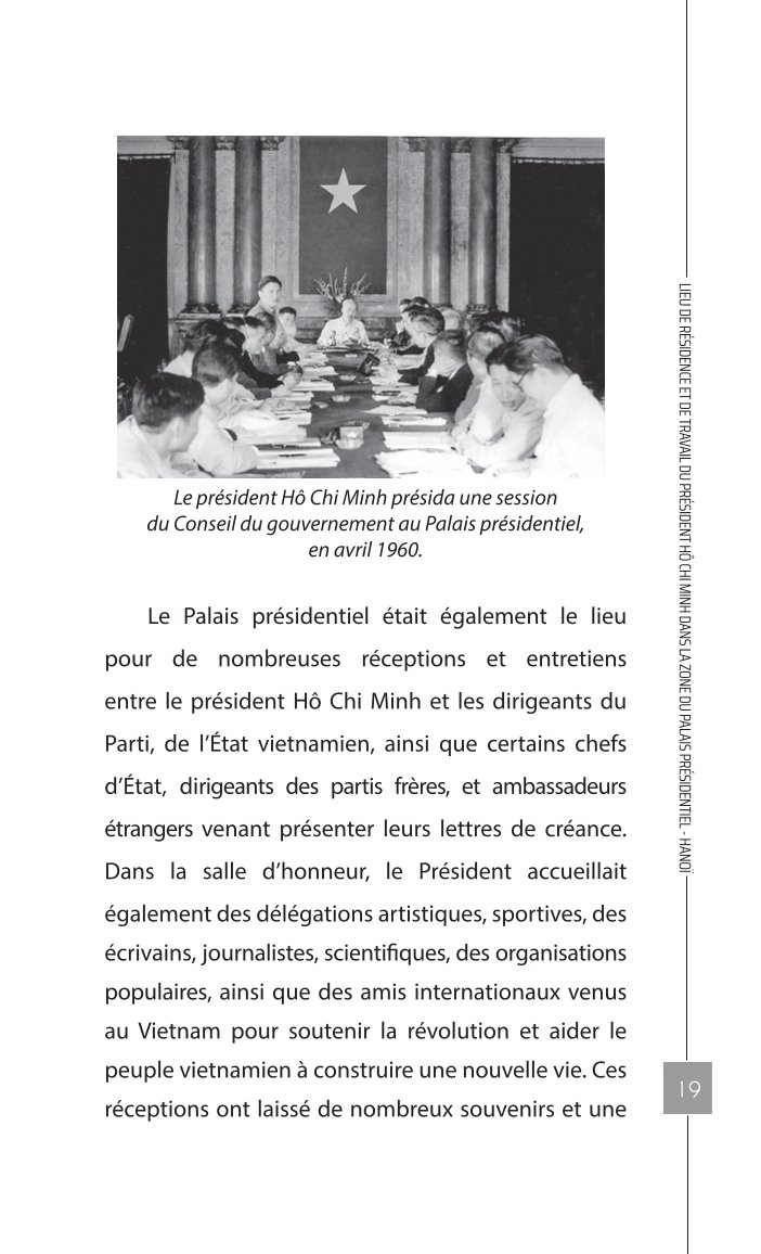 Lieu de residence et de travail du pesident Ho Chi Minh dans la zone du palais presidentiel - Hà Nội