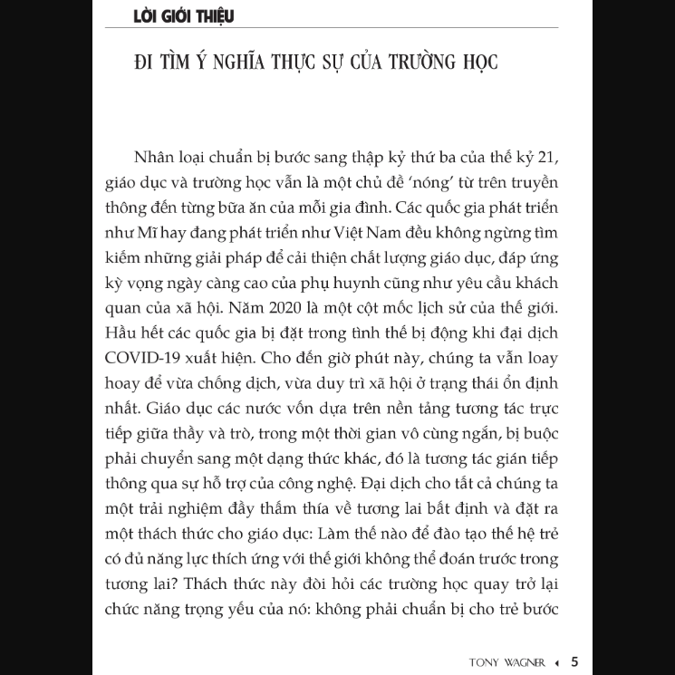 Bài Học Giáo Dục Từ Nước Mĩ ?