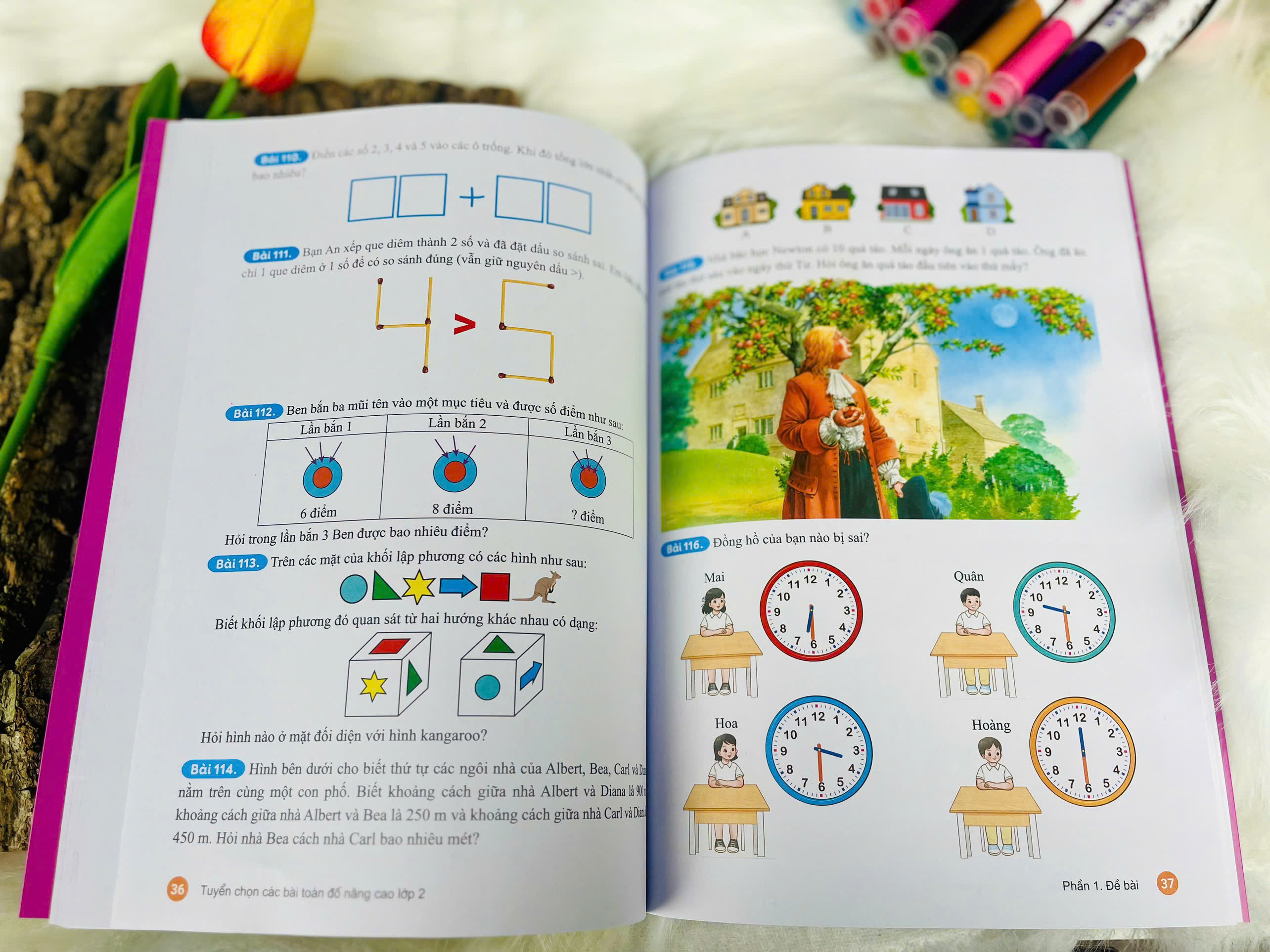 Sách - Tuyển Chọn Các Bài Toán Đố Nâng Cao Lớp 2 - Dùng chung cho các bộ SGK hiện hành - ndbooks
