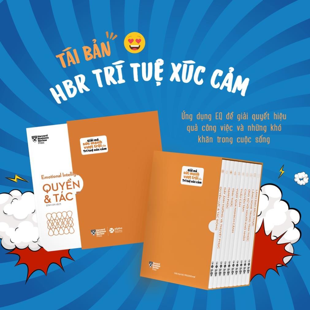 HBR Trí Tuệ Xúc Cảm - Emotional Intelligence (Bộ 10 Cuốn) - Bản Quyền