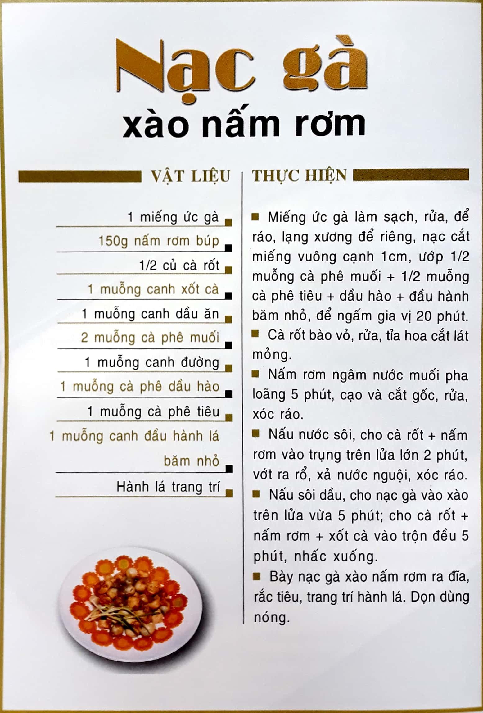 Món Ăn Được Ưa Thích - Món Gà, Vịt (Tái Bản)