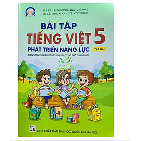 Sách - Bài tập tiếng việt 5 phát triển năng lực - tập 2 (cánh diều)