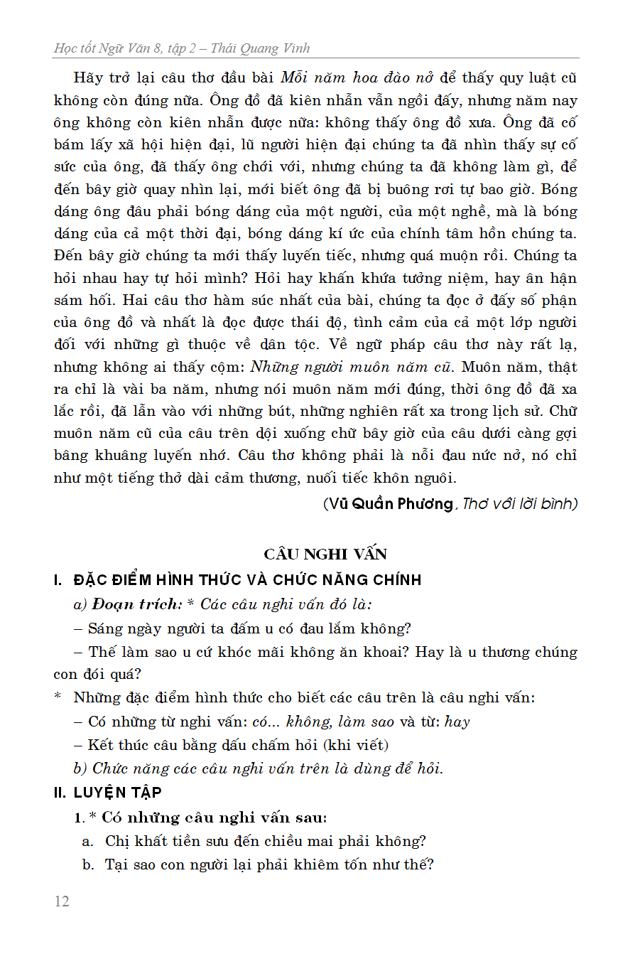 Học Tốt Ngữ Văn 8 - Tập 2