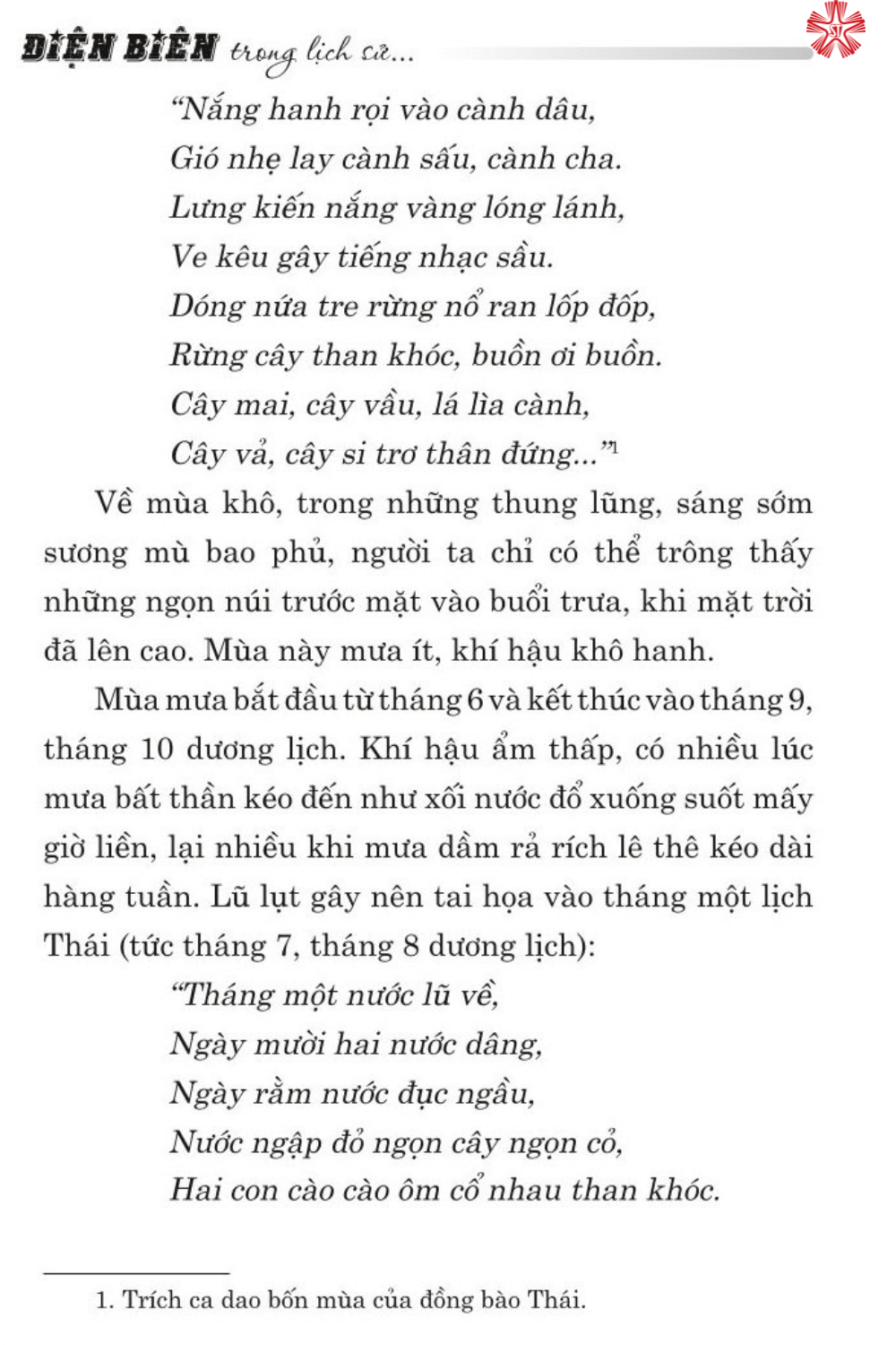 Điện Biên trong lịch sử (từ thuở ban đầu đến năm 1954) bản in 2024