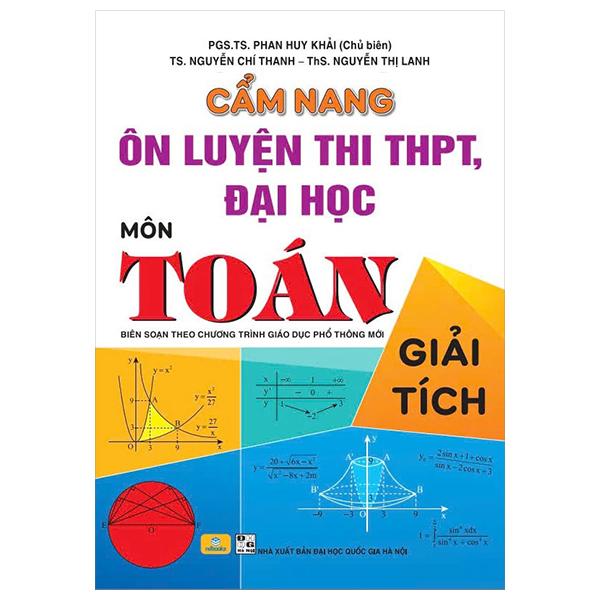 Sách - Cẩm Nang Ôn Luyện Thi THPT, Đại Học - Môn Toán - Giải Tích