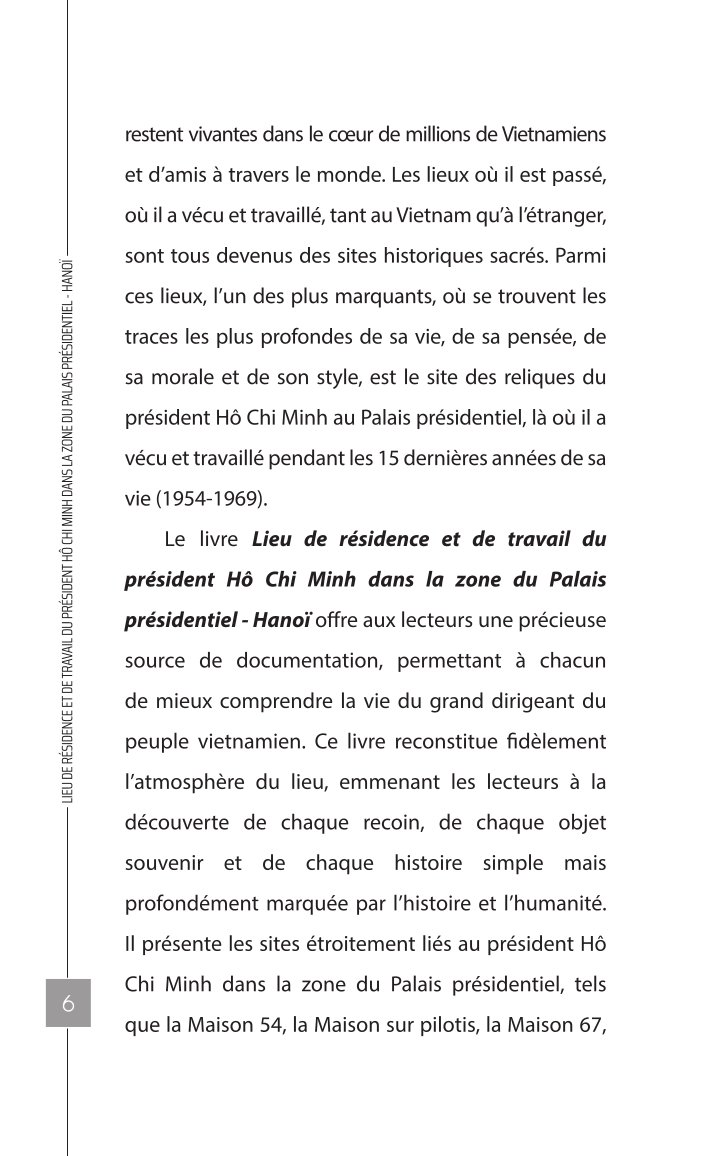 Lieu de residence et de travail du pesident Ho Chi Minh dans la zone du palais presidentiel - Hà Nội