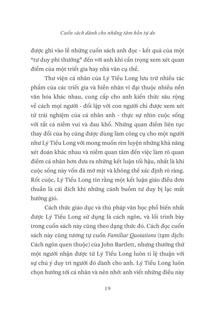 Tư Duy Phi Thường: Minh Triết Cho Đời Sống Thường Nhật