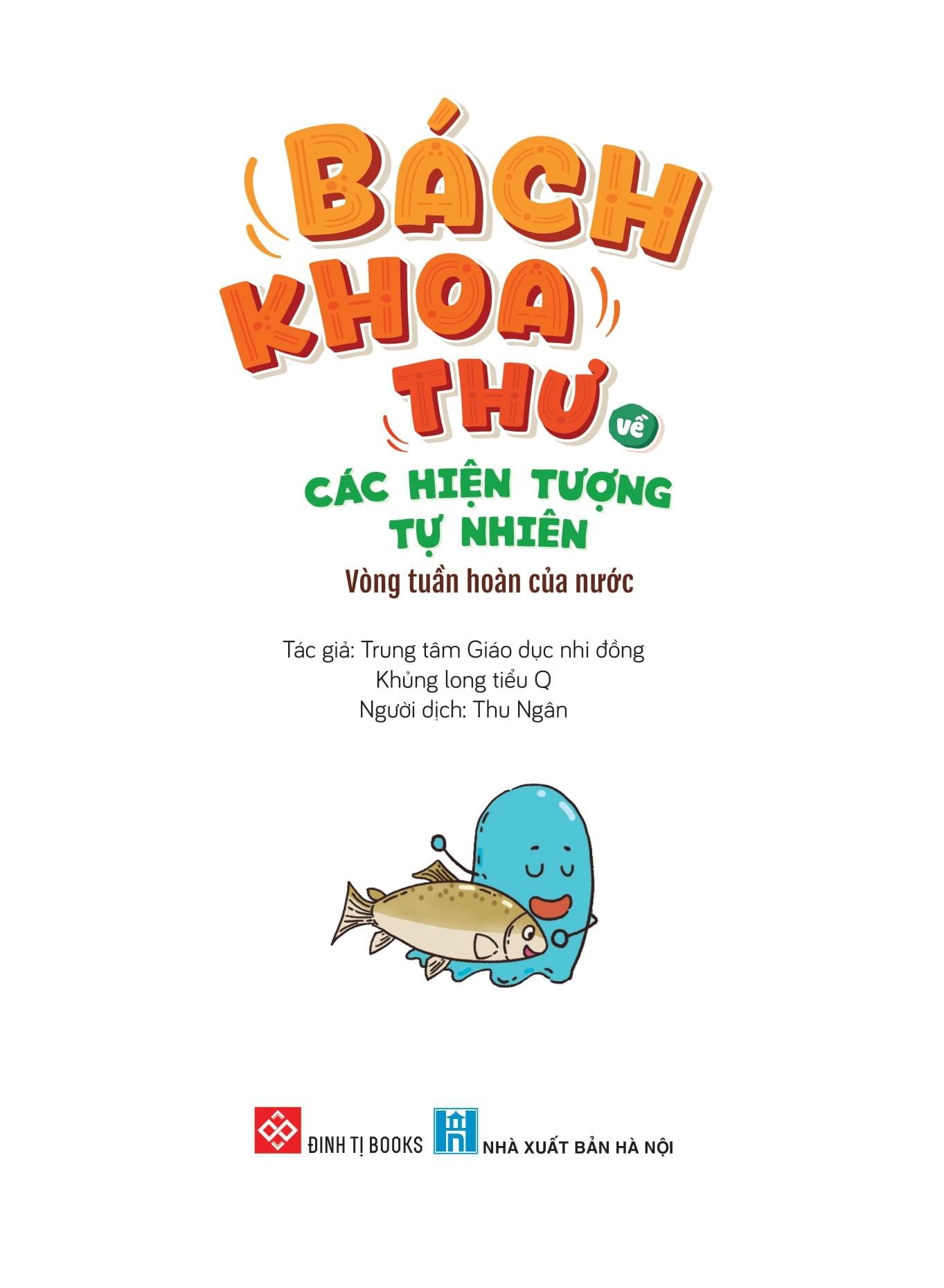 Bách Khoa Thư Về Các Hiện Tượng Tự Nhiên - Vòng Tuần Hoàn Của Nước