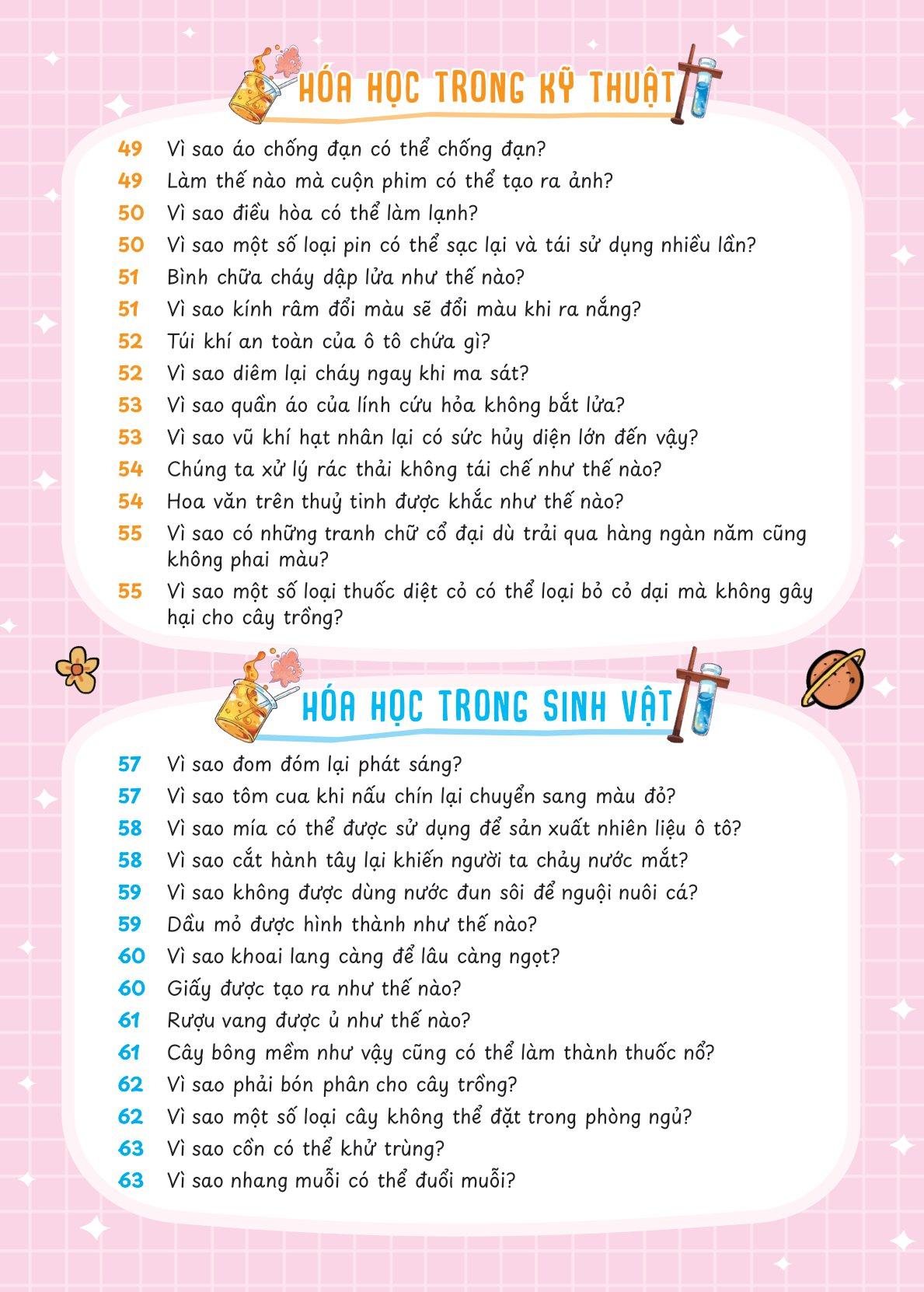 Hóa Học Vui Nhộn - Những Câu Hỏi Vì Sao Về Hóa Học