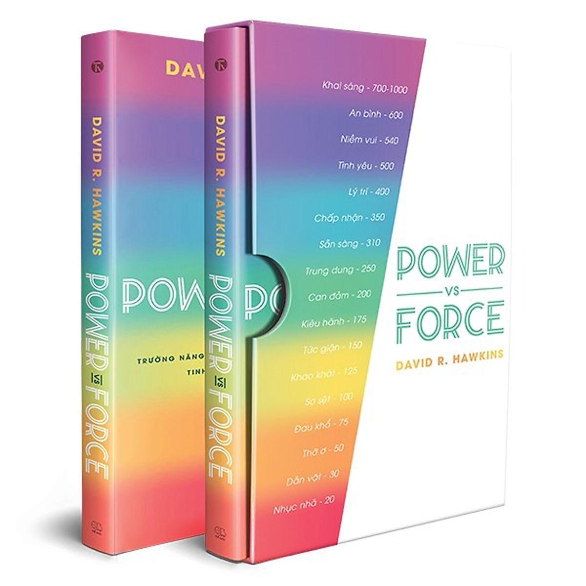 Sách - Power Vs Force - Trường Năng Lượng Và Những Nhân Tố Quyết Định Tinh Thần Và Sức Khỏe Con Người - Thái Hà Books