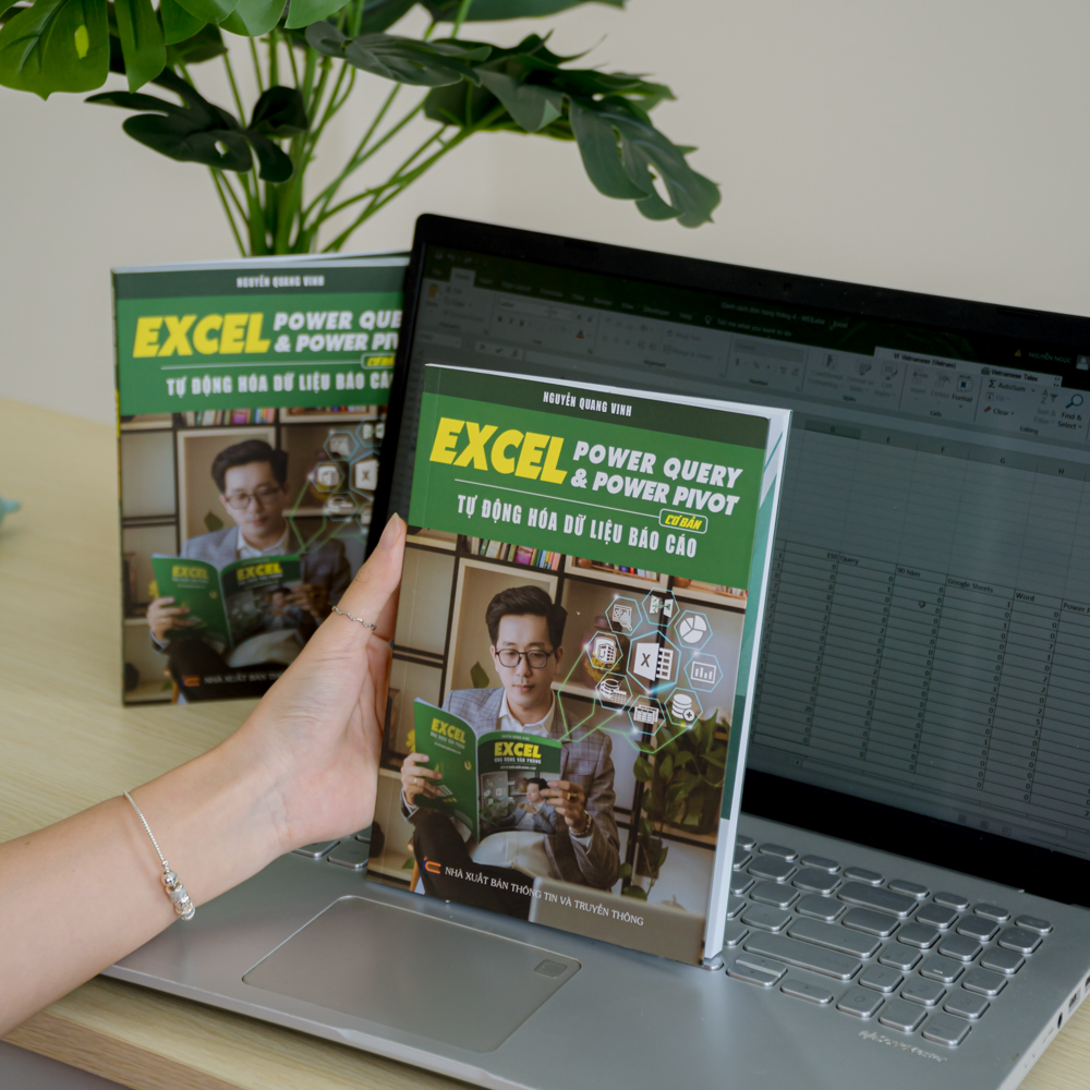 Combo 4 Sách Word, Excel Cơ Bản Đến Nâng Cao, Power Query & Power Pivot Và 150 Thủ Thuật Kèm Video Khóa Học