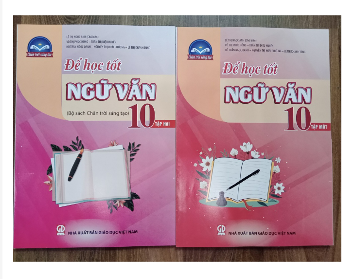 Sách - Combo Để học tốt Ngữ Văn 10 - tập 1 + Tập 2 ( Chân trời sáng tạo )