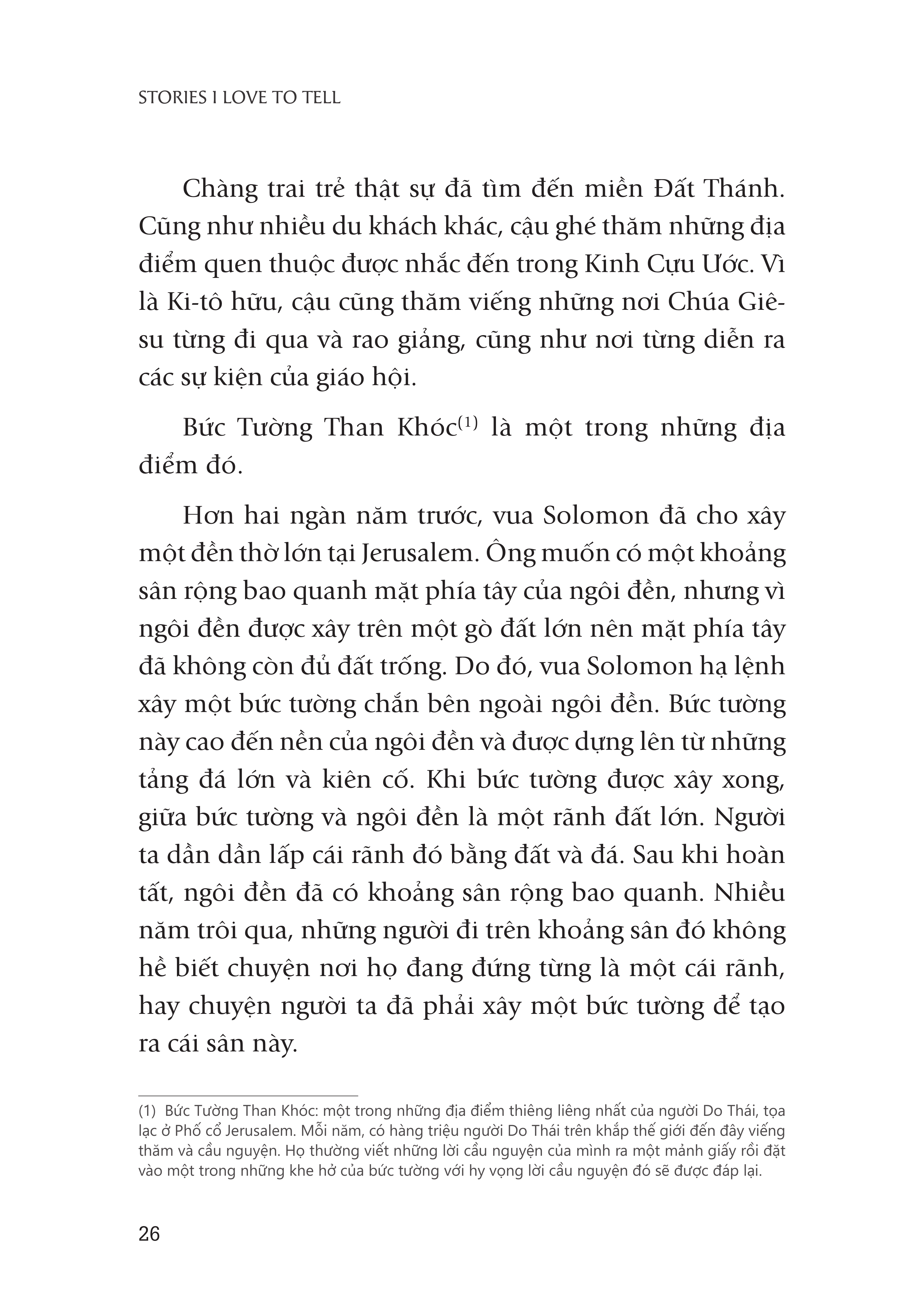 Câu Chuyện Kinh Thánh + Phúc Cho Ai Không Thấy Mà Tin