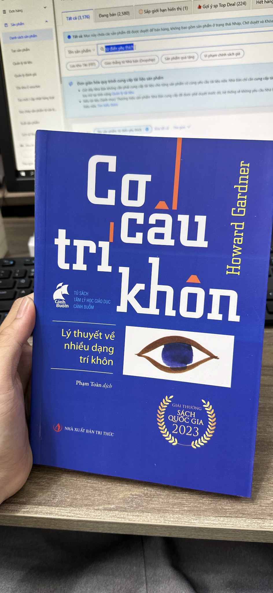 (Tái bản) CƠ CẤU TRÍ KHÔN - Lý Thuyết Về Nhiều Dạng Trí Khôn - Howard Gardner - Phạm Toàn dịch (bìa mềm)