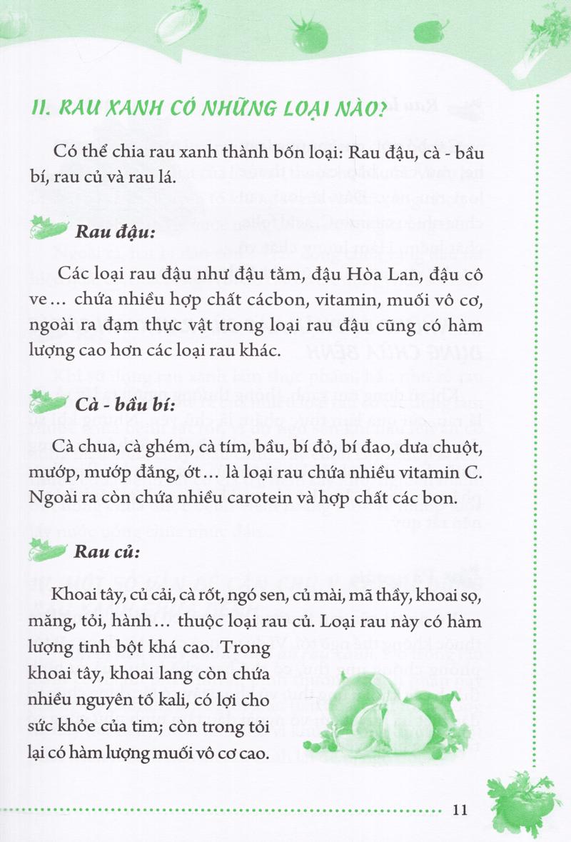 Rau Xanh Chữa Bệnh