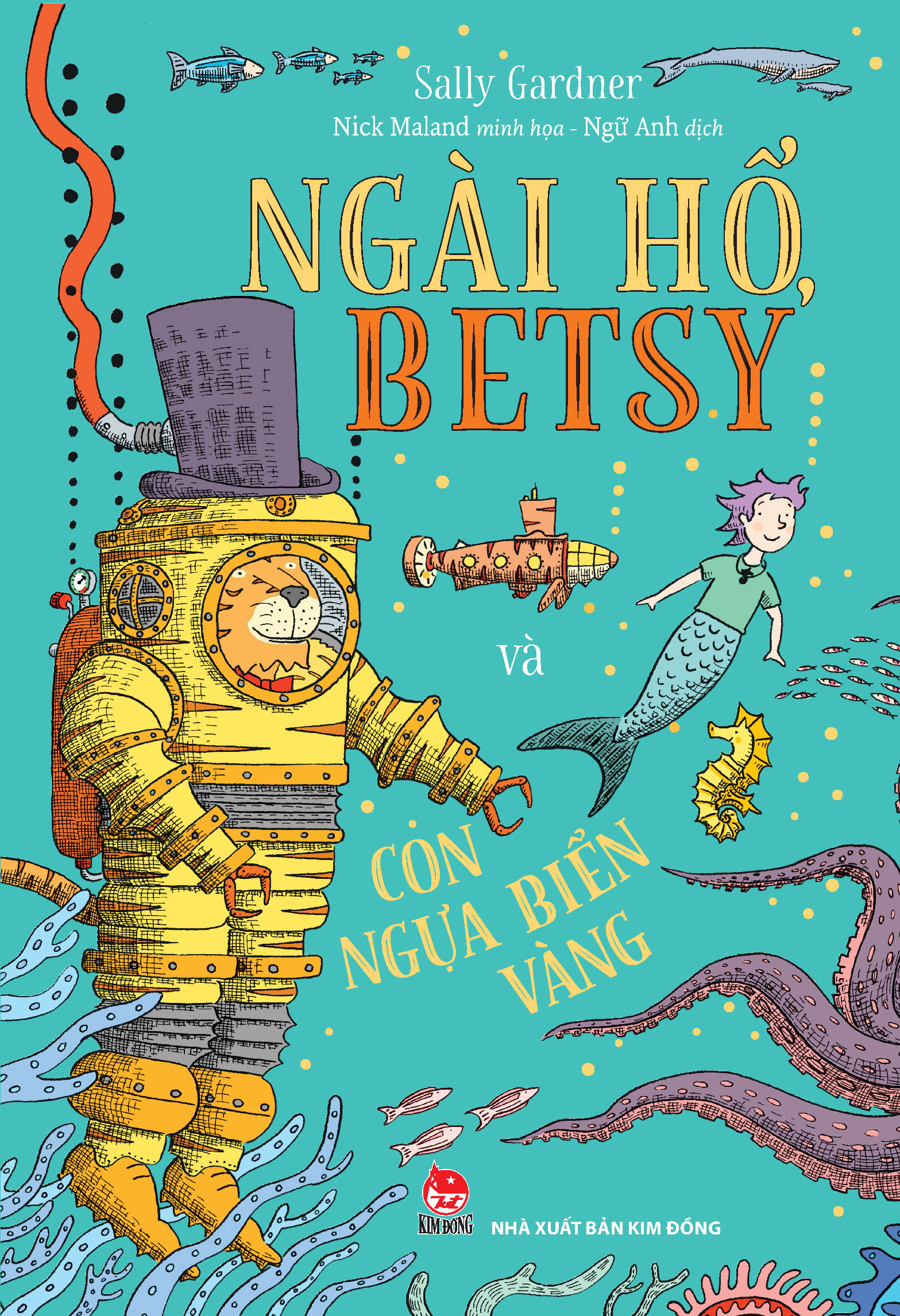 Combo 3 cuốn truyện hay cho thiếu nhi: Ngài hổ và Betsy (NXB Kim Đồng)