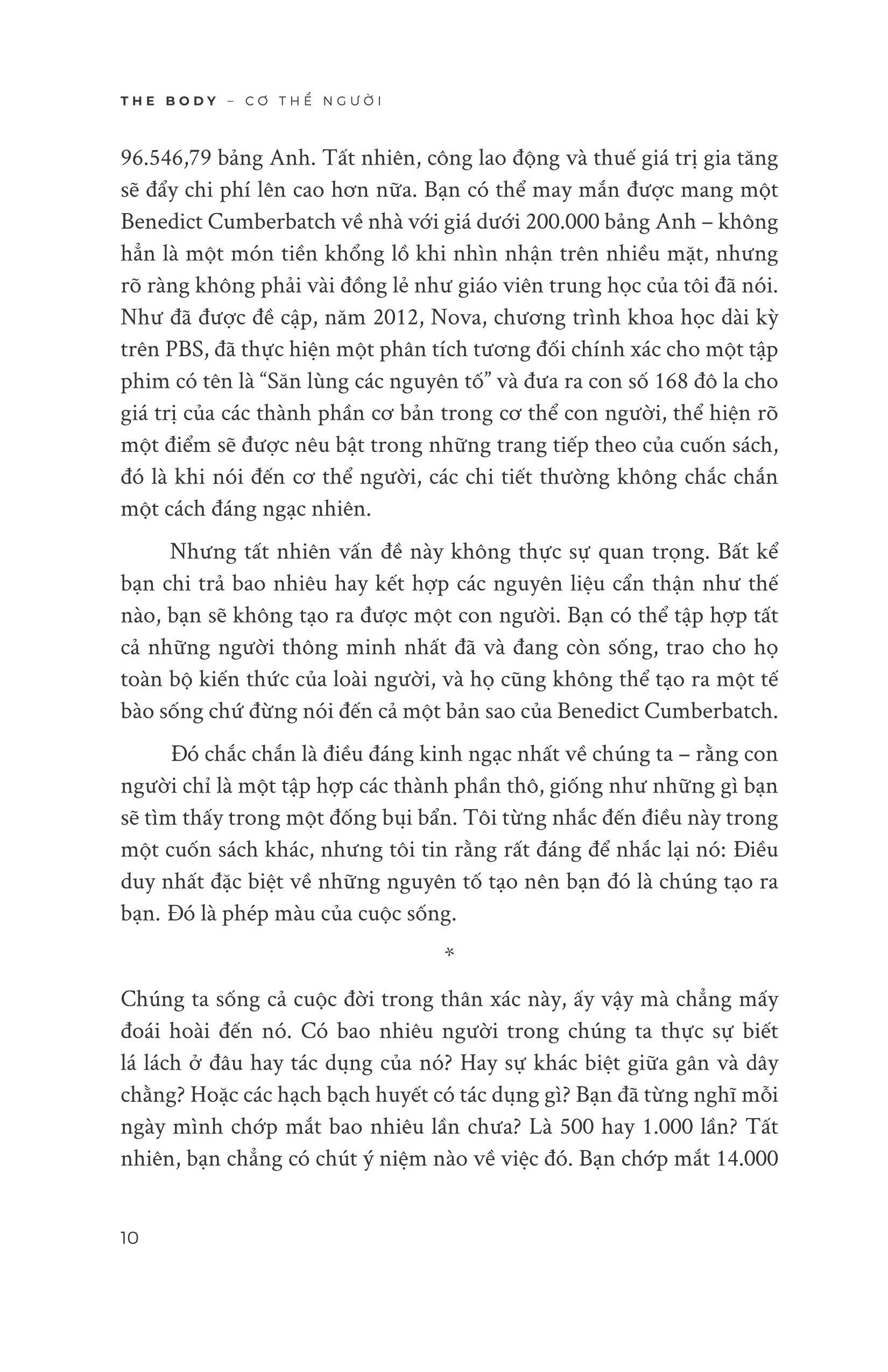 Cơ thể người: Chuyến du hành đến mọi bộ phận của chúng ta - Bản Quyền
