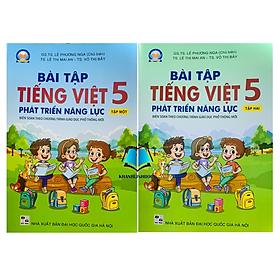 Sách - Combo Bài tập tiếng việt 5 phát triển năng lực - tập 1 + 2 (cánh diều)
