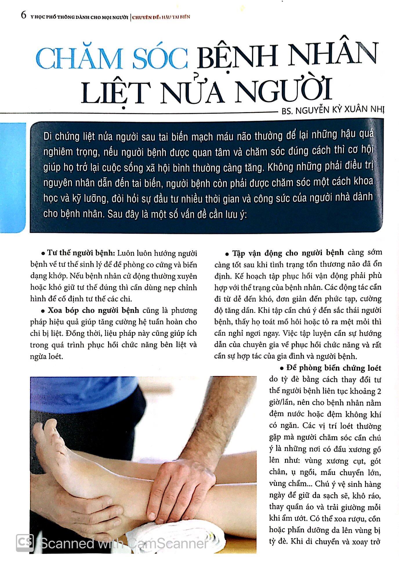 Y Học Phổ Thông Dành Cho Mọi Người - Chuyên Đề: Hậu Tai Biến