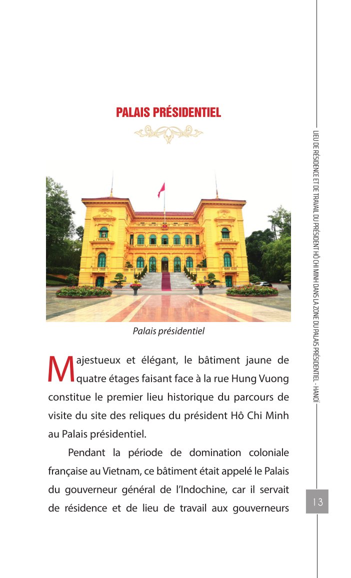 Lieu de residence et de travail du pesident Ho Chi Minh dans la zone du palais presidentiel - Hà Nội