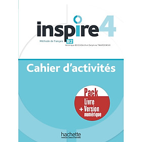 Sách học tiếng Pháp INSPIRE 4 - PACK CAHIER D
