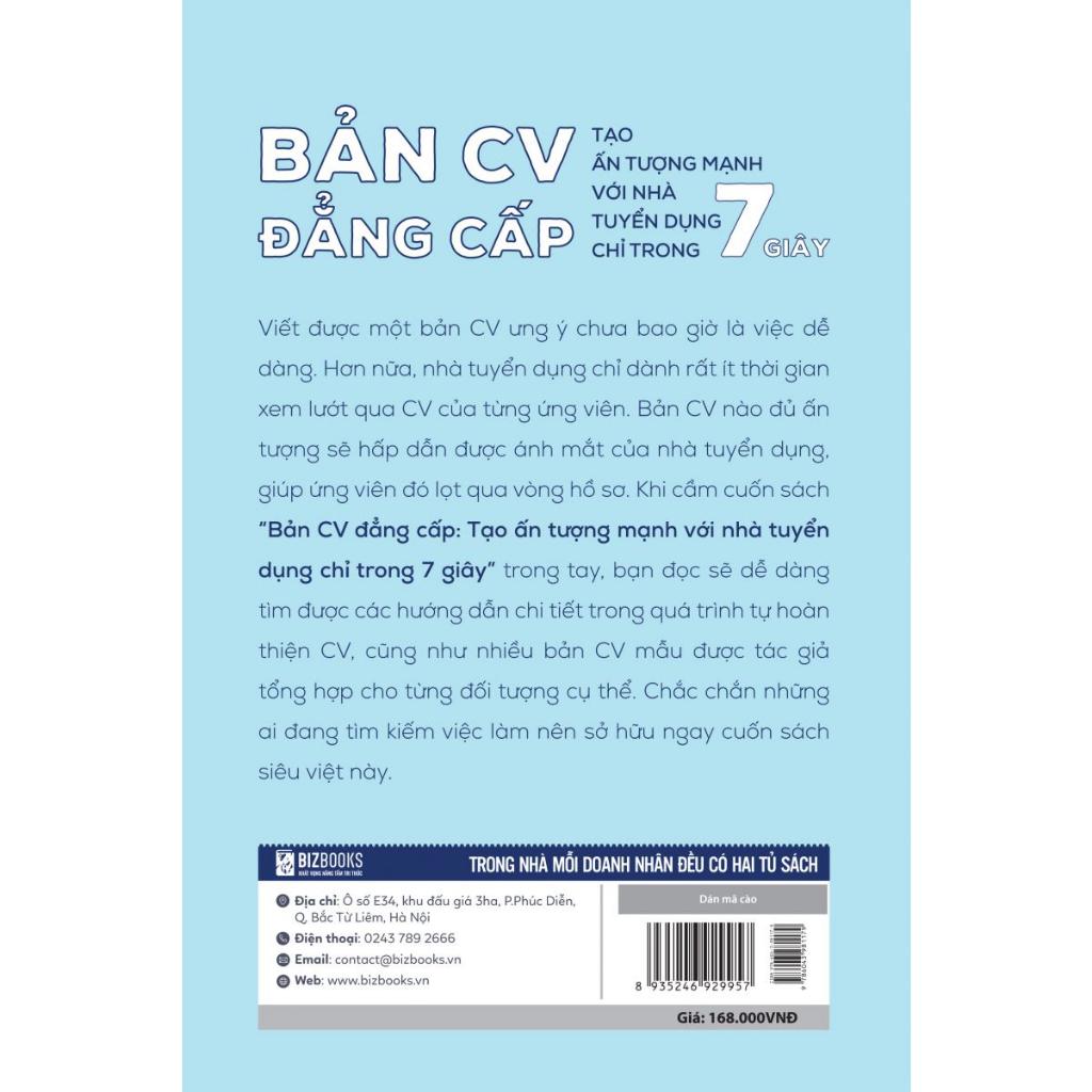 Bản CV đẳng cấp: Tạo ấn tượng mạnh với nhà tuyển dụng chỉ trong 7 giây - Bản Quyền