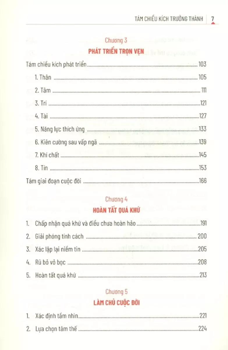 Tám Chiều Kích Trưởng Thành