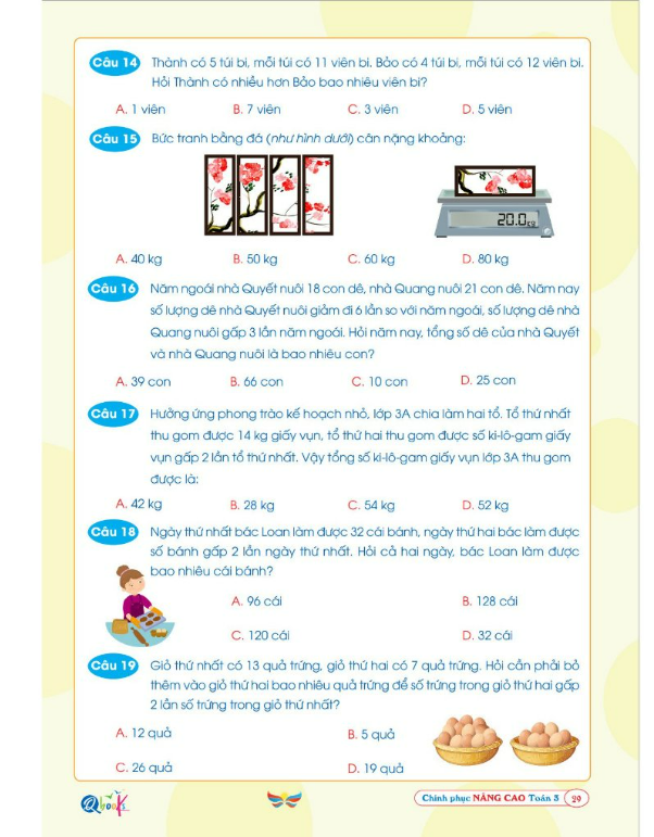 Sách - Chinh Phục Nâng Cao Toán Lớp 3 - Cánh Diều