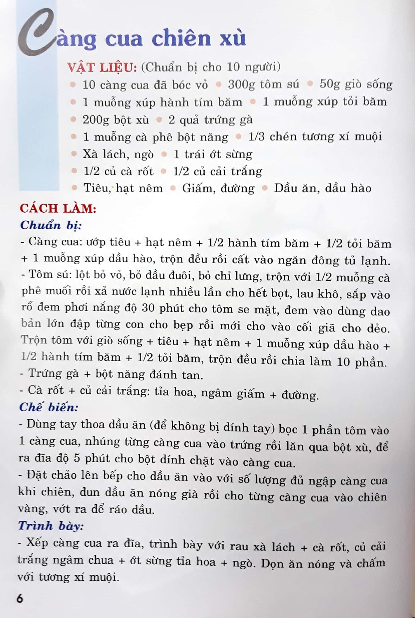 30 Món Ăn Đặc Sắc