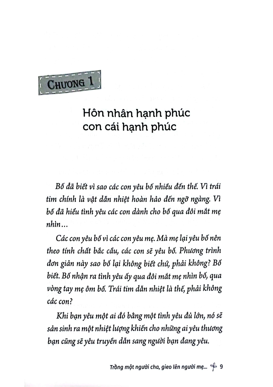 Trồng Một Người Cha Gieo Lên Người Mẹ Và Đổ Đầy Hạnh Phúc Vào Những Đứa Trẻ (PNU)